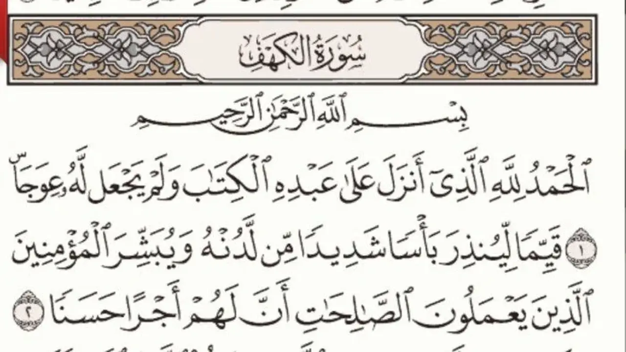 فضل قراءة سورة الكهف يوم الجمعة وأثرها في تعزيز الإيمان والسكينة النفسية